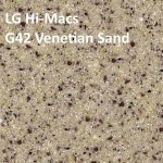 LG Hi-Macs G42 Venetian Sand